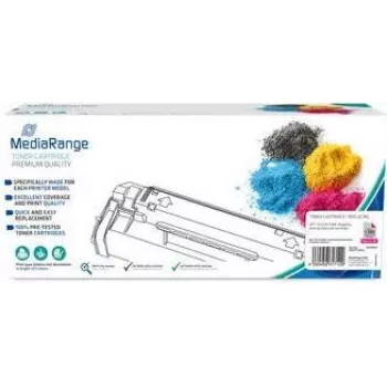 Kasetė su tonerių MediaRange HP CE323A/128A, 1400 puslapių, purpurinė