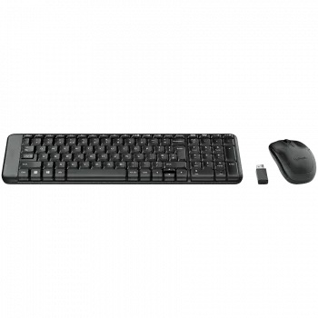 Logitech Wireless Desktop MK220 RU belaidis klaviatūros ir pelės rinkinys