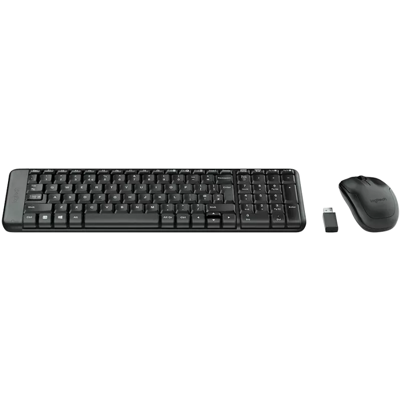 Logitech Wireless Desktop MK220 RU belaidis klaviatūros ir pelės rinkinys