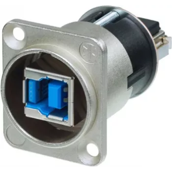 Neutrik NAUSB3 USB jungties priedas juodas