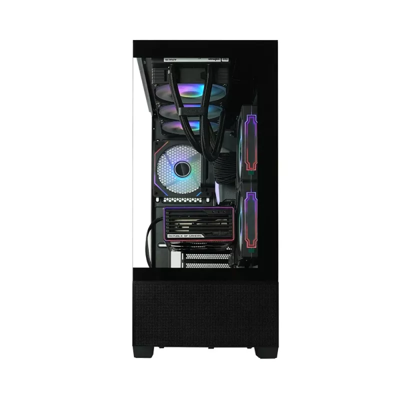 Korpusas ZALMAN CHRONIX V2 Mid Tower ARGB ventiliatoriai x3 juodas