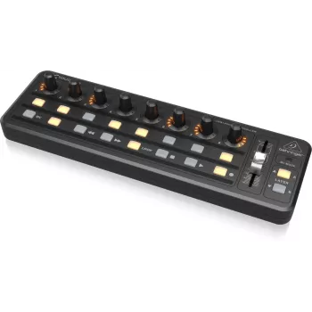 MIDI klaviatūra USB Behringer X-TOUCH MINI valdymo tipas: mygtukai, sukamieji reguliatoriai, slankikliai