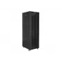 Stovimas 19 inch 42U 800x800 mm juodas perforuotas serverio spintos korpusas su LCD durimis LANBERG (plokščioje pakuotėje)