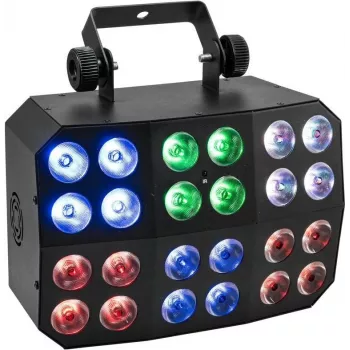 LED pixelinis šviestuvas EUROLITE CLS-6 PIX HCL 6x12W RGBW