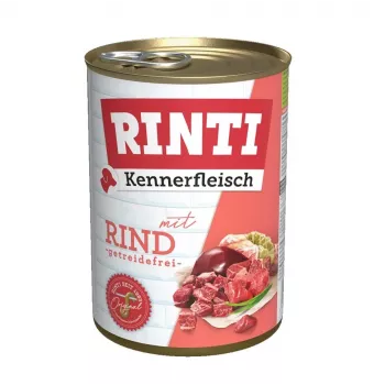 RINTI Kennerfleisch Beef šlapias šunų ėdalas - 400 g