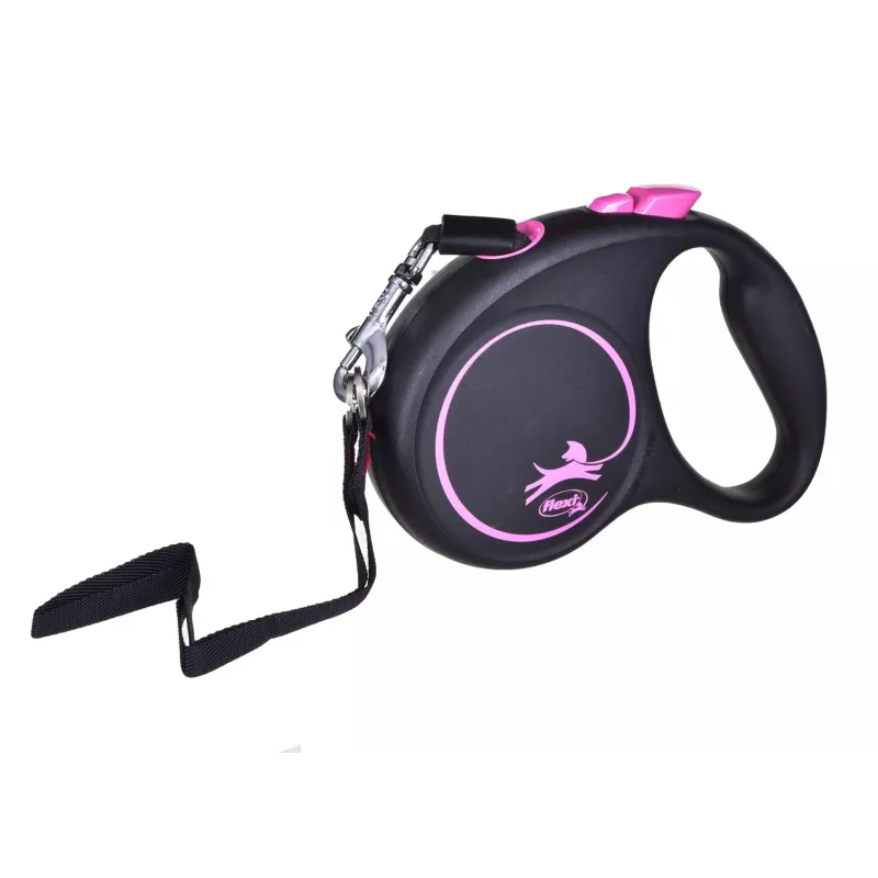 Flexi Black Design S 5 m šunų automatinis pavadėlis