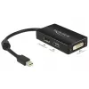 Laidas DeLOCK 0,16 m Mini DisplayPort → DisplayPort / HDMI / DVI-D adapteris