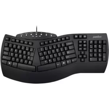 Perixx Periboard-512 USB klaviatura juoda ergonominė (11523)