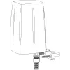 Kryptinė antena Teltonika PR1IC970 0.617–4.3 GHz Wi-Fi