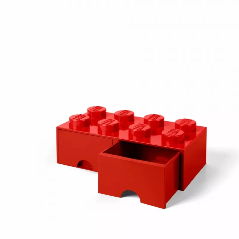 Room Copenhagen LEGO plytų stalčius 8 raudonas (40061730)
