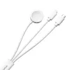 Magnetinis krovimo kabelis Joyroom S-IW008 Lightning USB-C 5V 1,2 m baltas