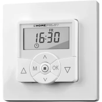 Laikmatis žaliuzių varikliams HOMEPILOT 10501002, baltas