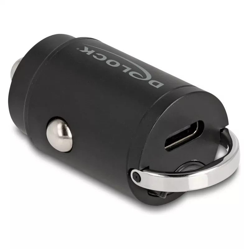 Automobilinis įkroviklis DeLOCK 64278 Universalus Juodas Greitas Įkrovimas 12-24V