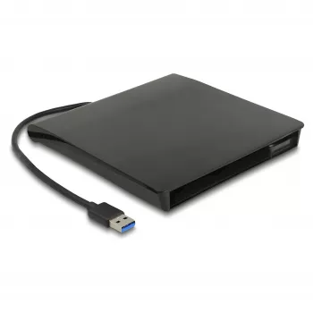 Išorinis HDD korpusas DeLOCK 42636 juodas 5.25 colio Micro SATA 5 Gbit/s