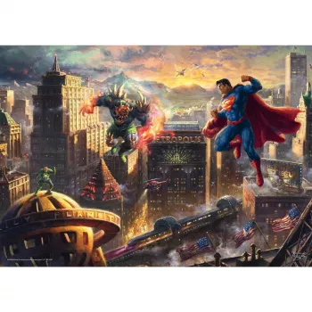 Thomas Kinkade Studios: DC Superman – Žmogus iš plieno, 1000 dalių dėlionė