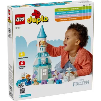 Konstruktorius LEGO DUPLO 10455 Disney Anna ir Elsa ledo rūmų vakarėlis — DUPLO rinkinys, 54 detalės, 4 minifigūrėlės, amžius 2+