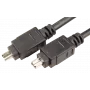 FireWire kabelis ShiverPeaks AK FW 4-4 3M — 4 kontaktų ST į 4 kontaktų ST, 3 m