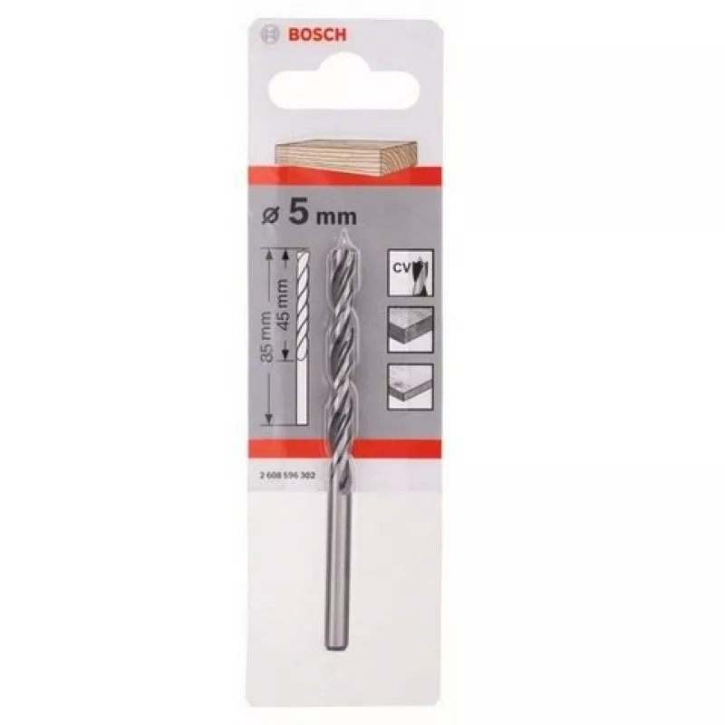 Brad Point Grąžtas Bosch 5mm 1vnt 2608596302