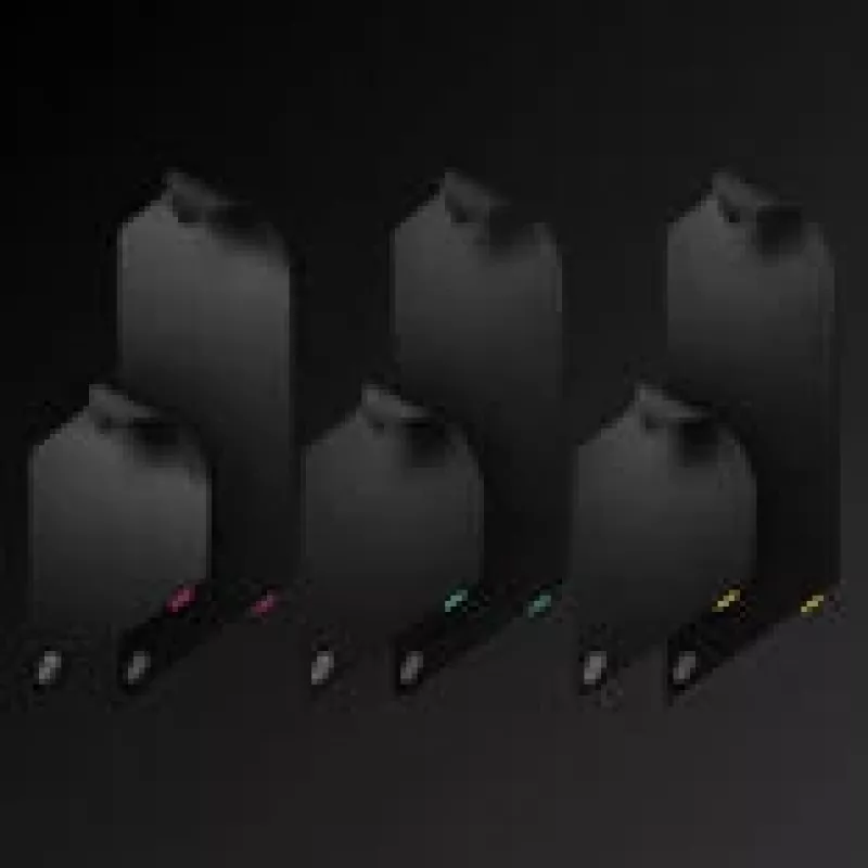 STEELSERIES QcK Performance Balance Gaming Mouse Mat - juodas, didelis