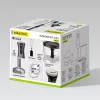 Panardintuvas Maestro MR-566, 500 W, 2 greičiai, turbo, plaktuvas, smulkintuvas 600 ml, laikymo indas 900 ml, nerūdijantis plienas