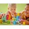 Konstruktorius LEGO DUPLO 10421 ABC sunkvežimis, 36 dalių, 2 minifigūrėlės, nuo 2 m., matmenys 110×140×70 mm