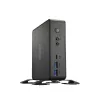 Shuttle XPC Nano PC NC40U5, Intel Core i5-1235U, 1x HDMI, 1x DP, 1x USB-C/DP, 6x USB3.2, 1x 2,5 colio vieta, 2x M.2, 1x LAN, RAID, 24/7 nuolatinis darbas, su VESA ir stovu