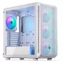 Endorfy Arx 700 ARGB kompiuterio korpusas, Midi-Tower, ATX, grūdintas stiklas - su 4x 140 mm ARGB ventiliatoriais, baltas (EY2A017)