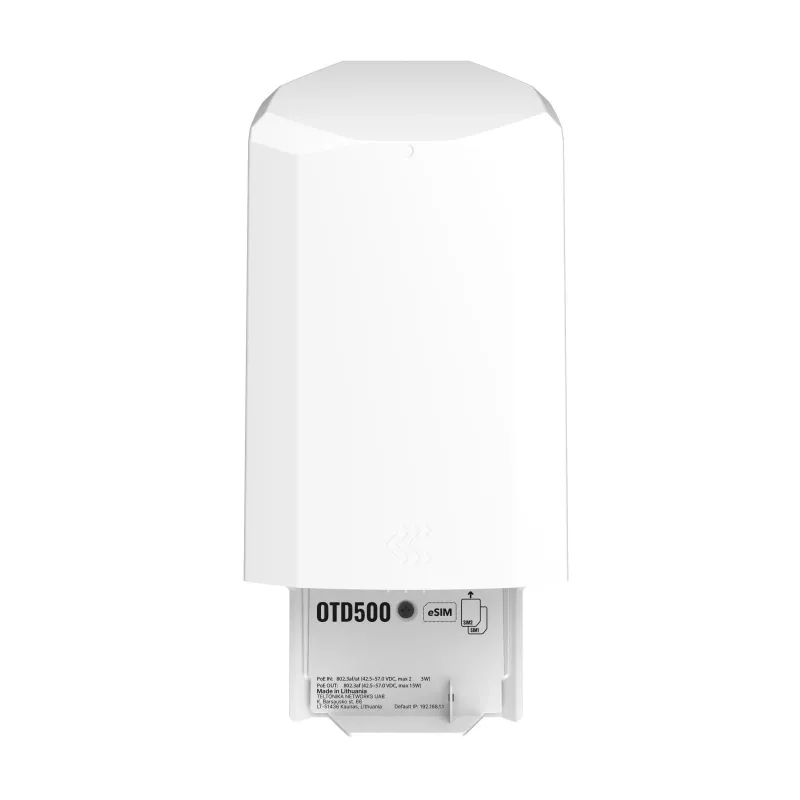 Teltonika OTD500 5G maršrutizatorius, 4G Cat 19, 3G, eSIM, PoE in/out, IP55