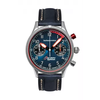 Rankinis laikrodis Bauhaus Aviation Eurofighter 25763 41mm nerūdijančio plieno korpusas kvarcinis mechanizmas