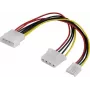 Prailginimo laidas Renkforce RF-4166421 1x IDE maitinimo kištukas į 1x IDE maitinimo lizdą