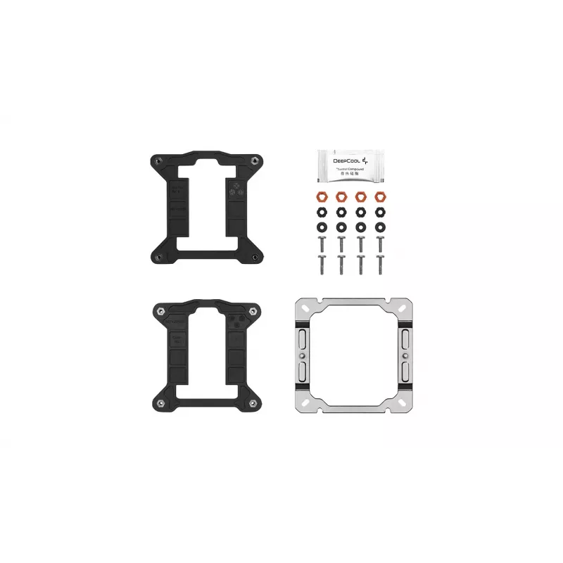 Deepcool AG400 BK LED CPU aušintuvas, juodas, Intel/AMD