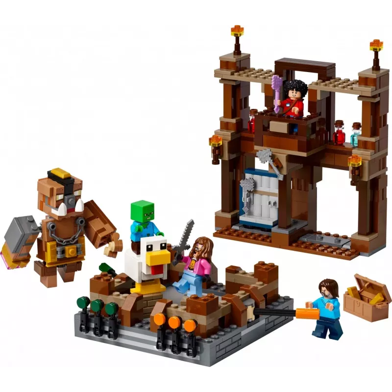 LEGO MINECRAFT 21272 Miško dvaro kovos ringas