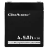 Qoltec AGM akumuliatorius (12 V, 4,5 Ah)