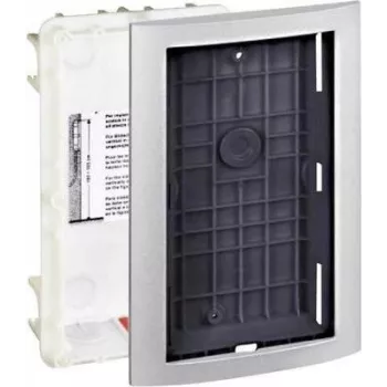 Legrand 5145755 įmontuojamas vaizdo domofono korpusas, juodai sidabrinis