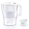 Brita 1052801 vandens filtras Stalo vandens filtras 2.4 L Baltas