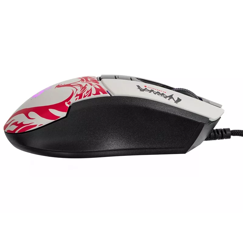 Laidinė žaidimų pelė A4Tech Bloody L65 MAX RGB 16000 DPI ergonomiška dešiniarankiams
