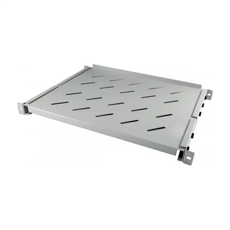 Fiksuota lentyna 19 inch ALLNET ALL-S0002102 — 650×450 mm, pilka, max 60 kg