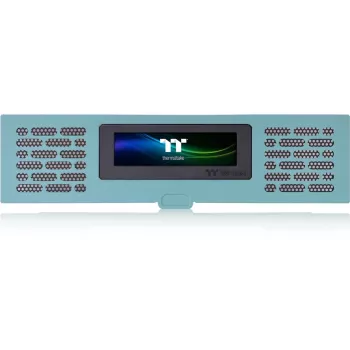Termaltake AC-067-OOCNAN-A1, pilno bokšto korpuso LCD skydelio rinkinys, turkio spalvos, 5 V, 14 W, 277,5 mm