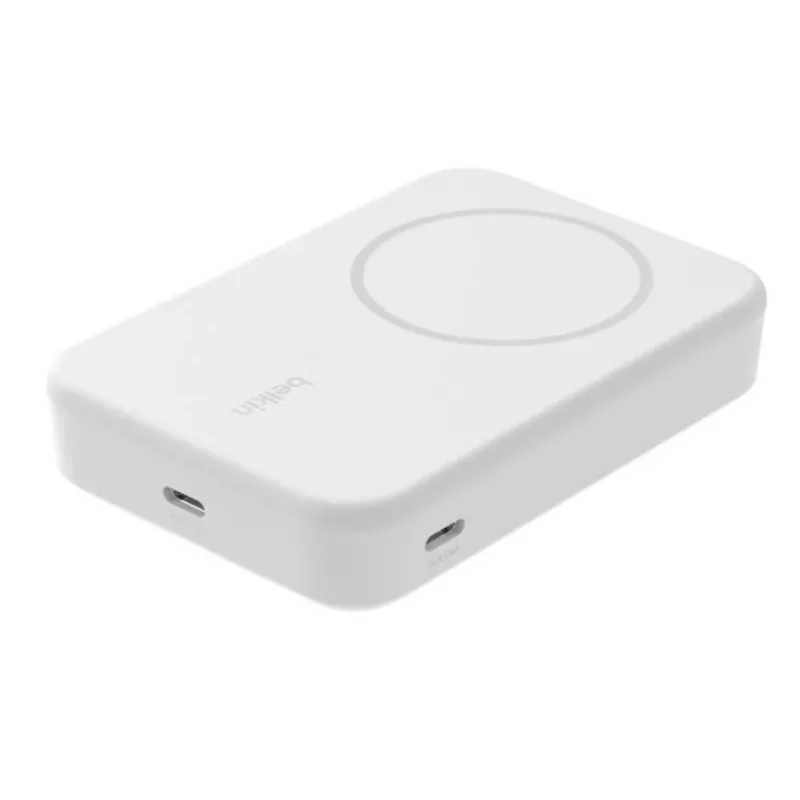 Nešiojamas belaidis įkroviklis Belkin BoostCharge Pro 15W, 10 000 mAh, baltas