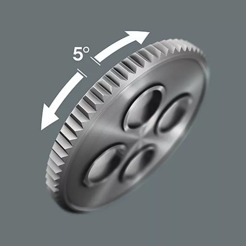 WERA Zyklop Speed-Knarrensatz 3/8 (05004175001) – greitoji reketinė veržliarakčių galvučių rinkinys