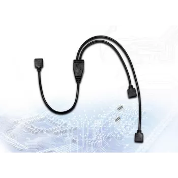 RGB skirstytuvas 2 kryptys Inter-Tech 88885465
