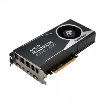 Vaizdo plokštė PowerColor Radeon AI PRO R9700 32 GB – profesionali GPU su 32 GB atminties