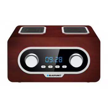 Nešiojamas radijo imtuvas BLAUPUNKT PP5.2BR – FM, 60 atminties vietų, USB/MP3, AUX, įkraunama baterija 1000 mAh, 3 W RMS, bronzinė spalva