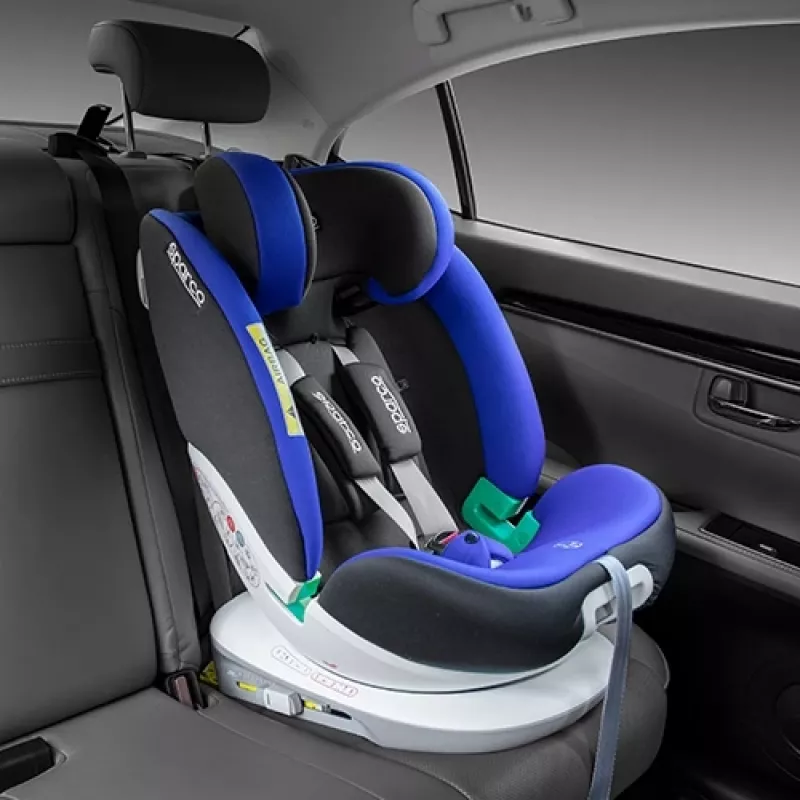 Automobilinė vaiko kėdutė Sparco SK3000 pilka SK3000I_GR vaikams nuo 40 iki 150 cm