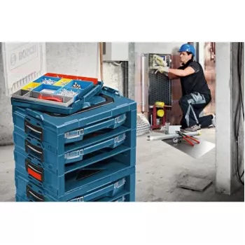 Bosch i-BOXX 72 Professional ABS sintetika Mėlyna, Skaidrus