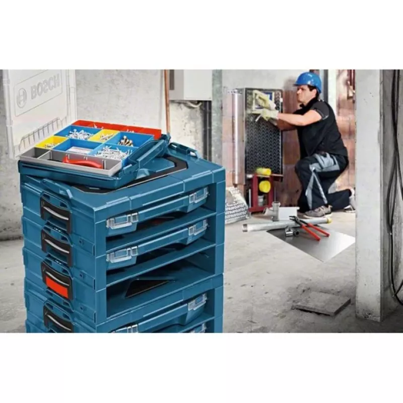 Bosch i-BOXX 72 Professional ABS sintetika Mėlyna, Skaidrus