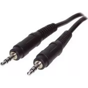 2GO 351021 Garso laidas 1,5 m 3,5 mm juodas
