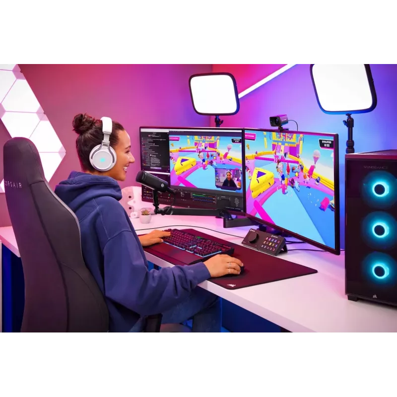Mikrofonas PC Elgato Wave DX Juodas