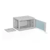 ALANTEC Racko spinta 19 inch 6U 600x450, pilka, FLAT PACK