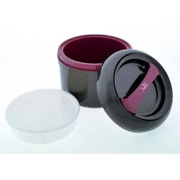 Pietų dėžutė JATA 942 2 L Juoda Violetinė